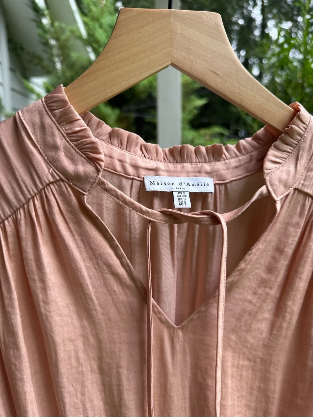 Maison d’Amélie Ruffled Detailed Blouse